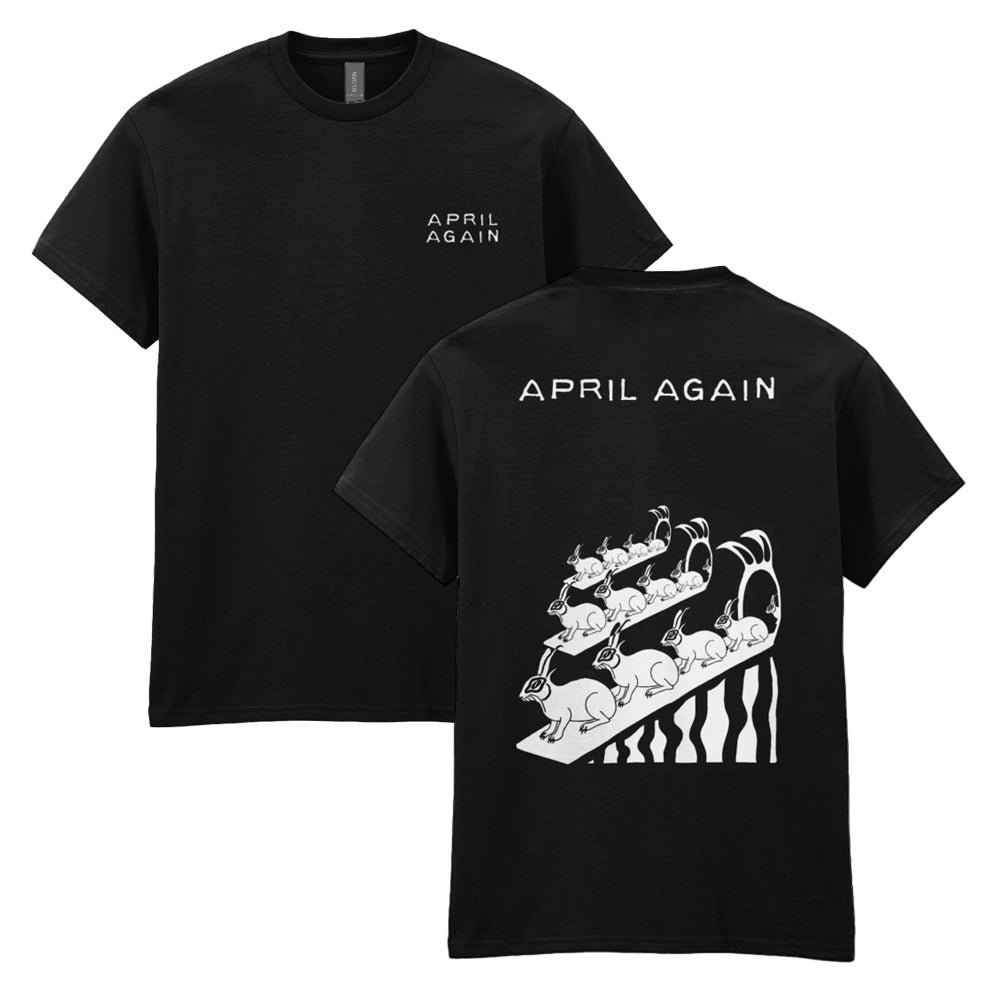 April Again Rabbits T-shirt