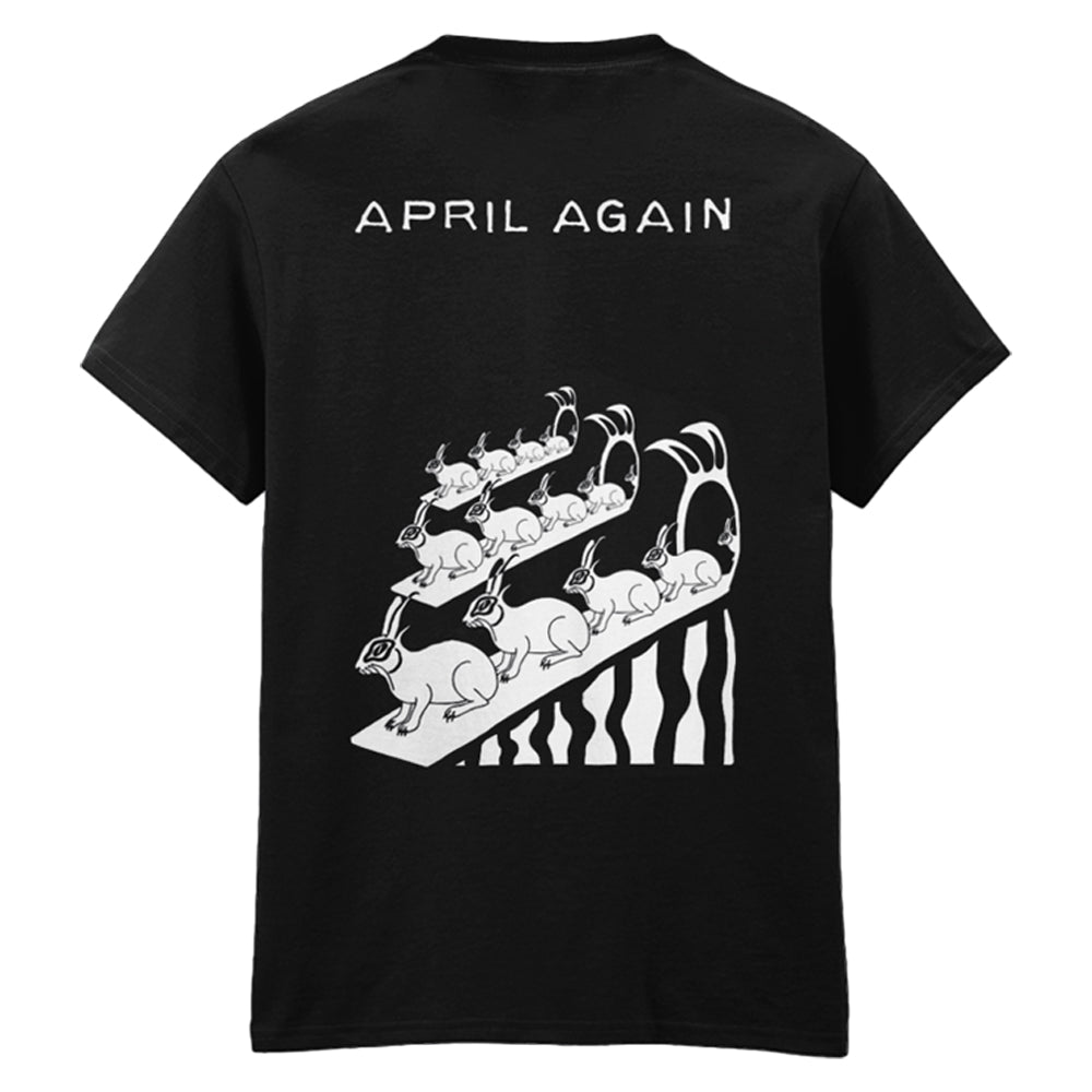April Again Rabbits T-shirt